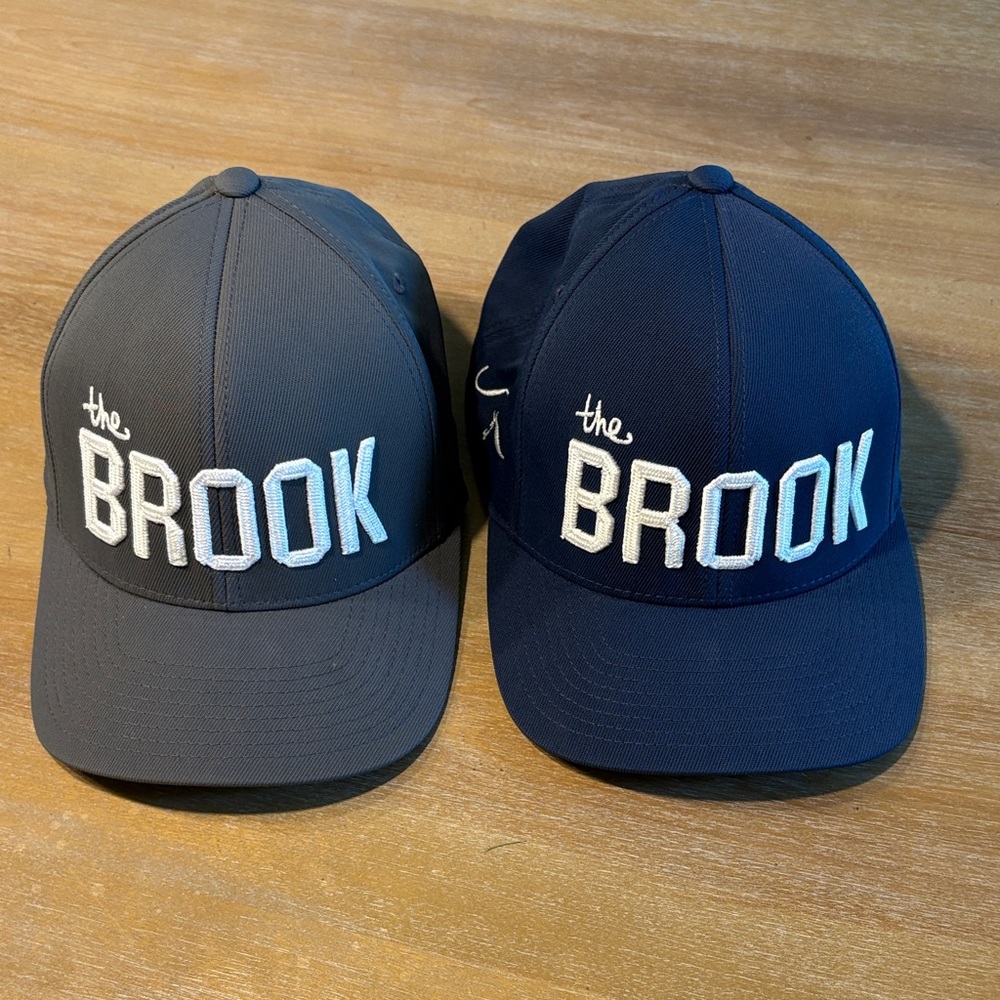 G/Fore golf hats, lot of 2-Brook Gray and Navy Caps-EUC! $7.50 per hat!
